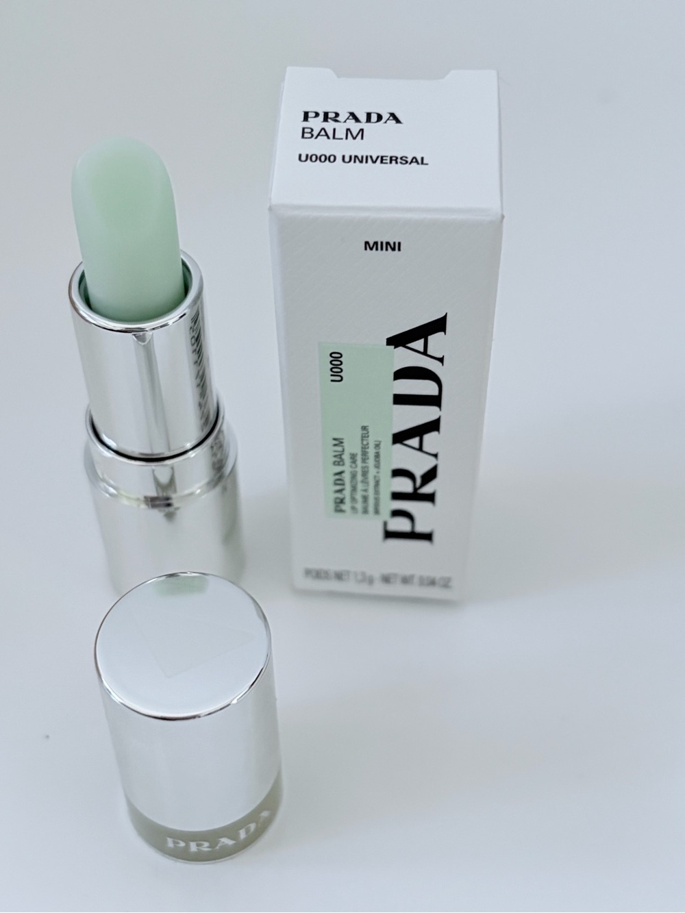 Prada Mini Balm Lipstick — travel size